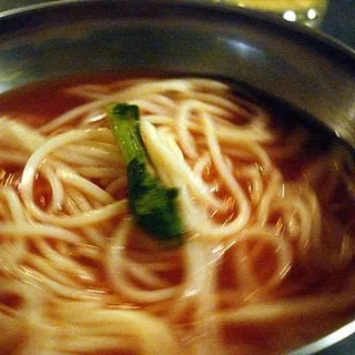 Spicy Young Radish Kimchi Noodle Soup