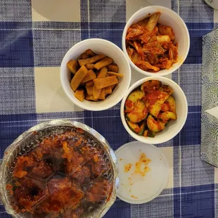 Wings and banchan