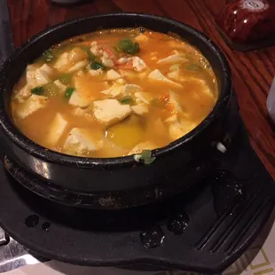 Seafood Tofu Soup