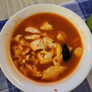 Spicy Tofu Soup