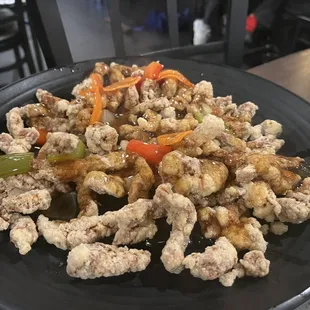 Fried pork