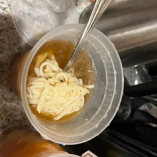 Chilled Buckwheat noodle soup
