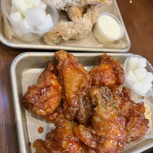 Korean Seasoned Sweet Chili Fried Chicken Wing