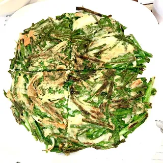 31. Leak & Vegetable Pancake ()