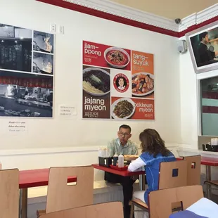 two people sitting at a table