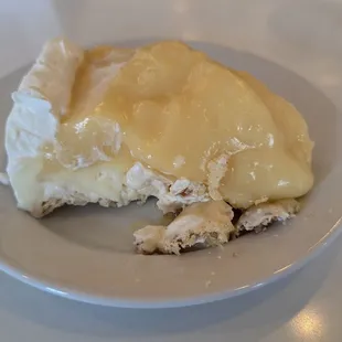 Lemon lush pie