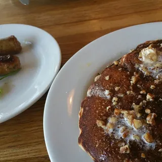 Whole Wheat Pecan Pancakes