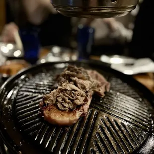 Brisket &amp; Prime Ribeye - just wanted to add Jongro has barely ANY banchan