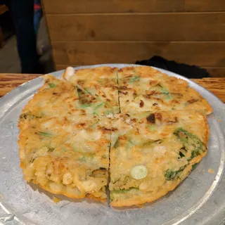 Korean Style Seafood Pancake Special
