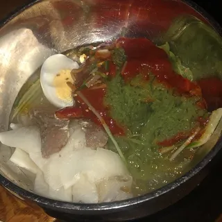 Spicy Green Tea Noodles