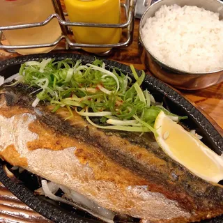 Grilled Mackerel Soup