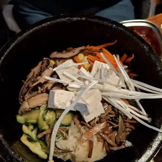 Tofu Bibimbap Lunch