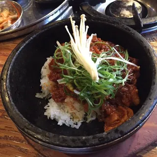 Kalbi Bibimbap Lunch