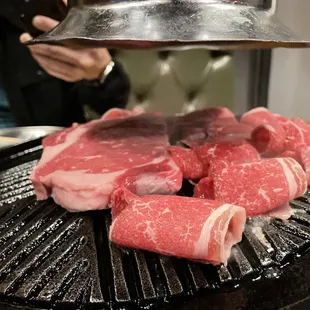 rib eye and brisket