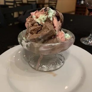 Spumoni ice cream!