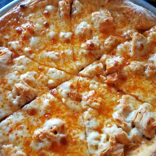 Buffalo chicken pizza