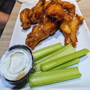 Chicken wings with Asian Zing
