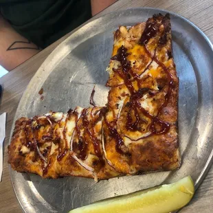 BBQ Chicken Pizza   Tastes fresh with awesome Cheese!