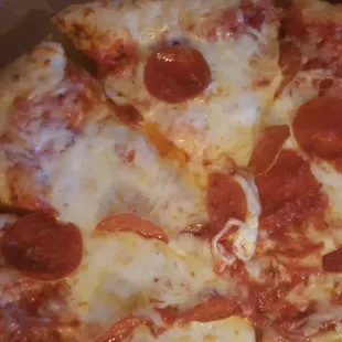 Hot and Ready Pepperoni Pizza