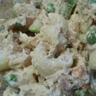 Tuna macaroni salad best ever!