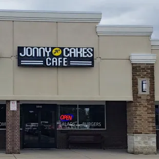 Storefront for Jonny Cakes Café