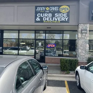 the outside of the store