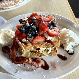 food, waffles