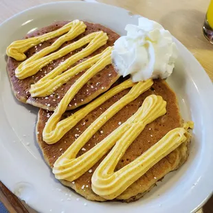 Pumpkin pie pancakes