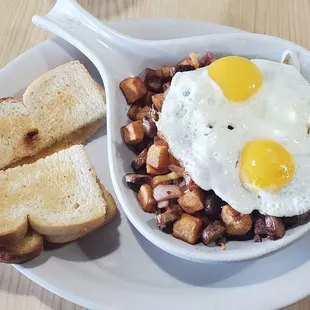 Triple Double skillet