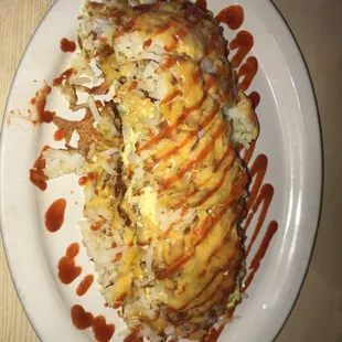 Sriracha Chicken Omelette