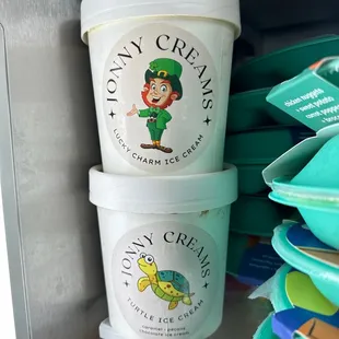 Lucky Charm Ice Cream &amp; Turtle Ice Cream