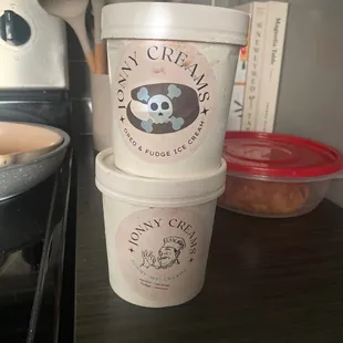 Oreo &amp; fudge ice cream, jonny mf creams ice cream