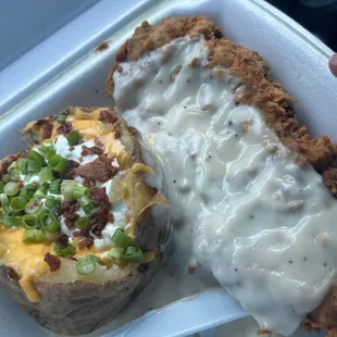 Chicken fried steak