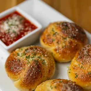 Our very popular Garlic Knots