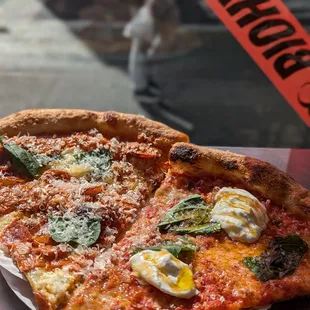 pizza, food
