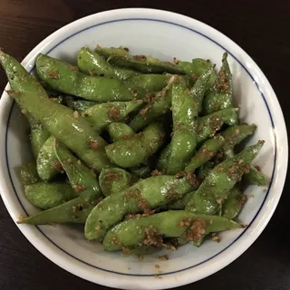 Garlic Edamame