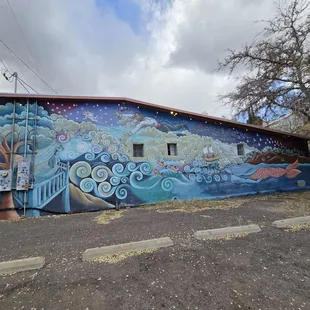 Art work at the Motel