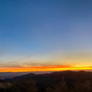 Sunrise from up the way