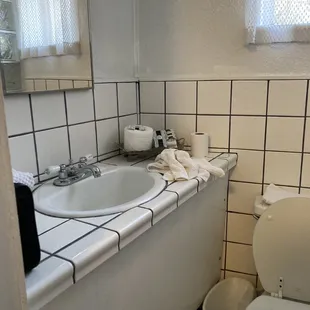 Bathroom in room seven