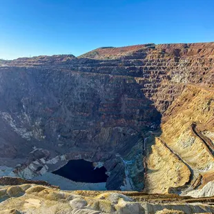 Huge (former) mine in town