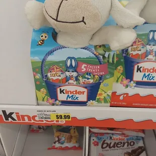 wo stuffed animals on display
