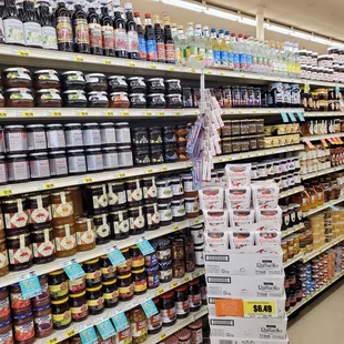 what a selection of jams etc