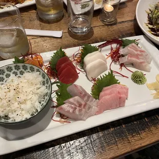 Sashimi Dinner