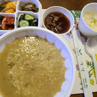 Abalone porridge ()