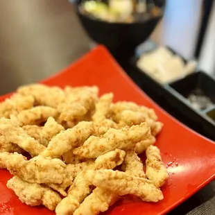 Fried pork