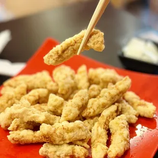 Fried pork