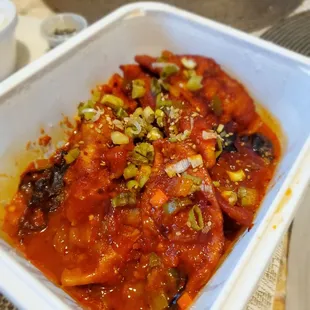 No.4 Kan prong man doo...too sweet + little spicy. If you are not a fan of sweet + spicy, please ask for less sweet + less spicy