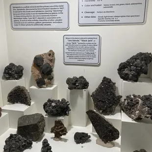 Great and informative mineral displays