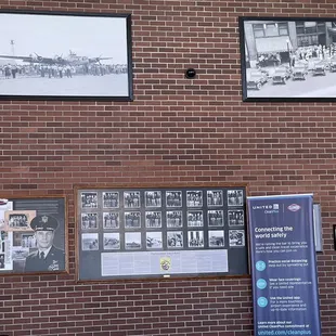 Pictures inside the airport.