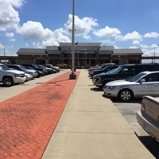 Leading into airport